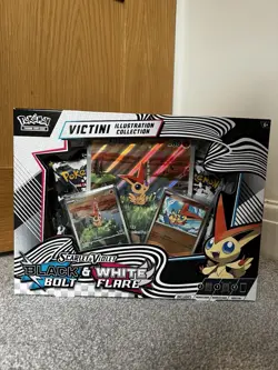 Pokemon TCG: BlackBolt & White Flare - Unova Victini Illustration Collection EN - Image 1
