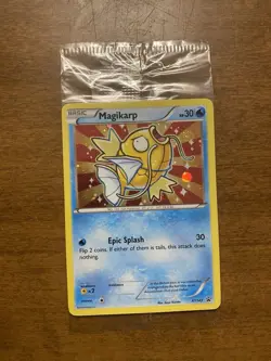 SEALED Shiny Magikarp XY143 Holo Black Star Card Sealed Target Promo - Image 1