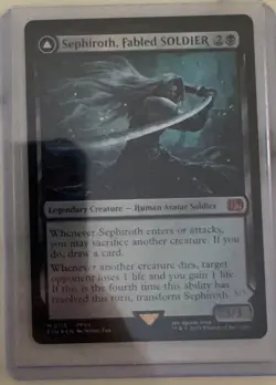 Magic: The Gathering Final Fantasy Sephiroth Fabled Soldier Foil - Image 1