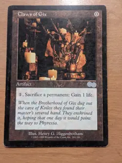 Claws of Gix - Urza's Saga - Magic The Gathering - Image 1