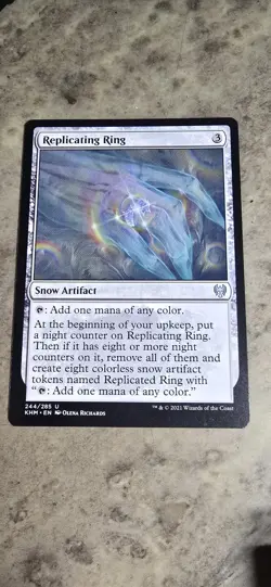 Replicating Ring Kaldheim Regular Snow Artifact Uncommon MTG NM - Image 1