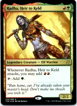 Radha, Heir to Keld - FOIL - Time Spiral: Remastered - 259 LP - Image 1