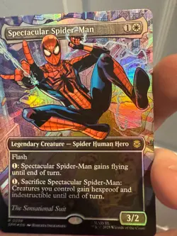 Spectacular Spider-Man (0239) (Borderless) (Textured Foil) Marvel's... - Image 1