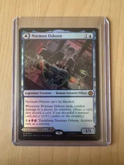 Norman Osborn Marvel's Spider-Man Foil MTG NM+ - Image 1