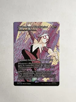 Spider-Gwen, Web-Warrior - Najeela, the Blade-Blossom (Borderless) Regular - Image 1
