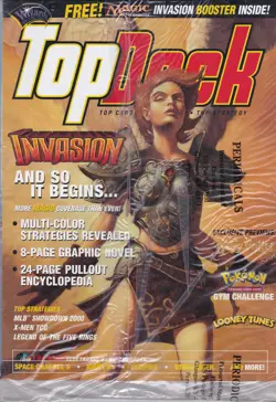 TOP DECK Magazine vol 2 issue 11 POKEMON MTG NOVEMBER 2000 BAGGED NO BOOSTER - Image 2