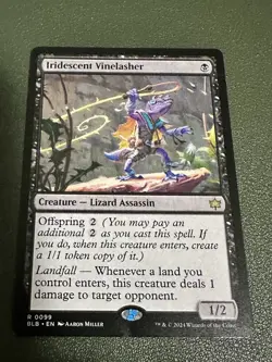 Iridescent Vinelasher Bloomburrow Regular - Image 1