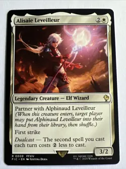 Alisaie Leveilleur - Final Fantasy Commander - Rare - NM (see pics) MTG - Image 1