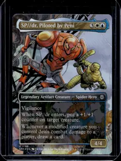2025 Magic the Gathering Marvel Spider-Man SP//dr Piloted by Peni Foil #0199 - Image 1