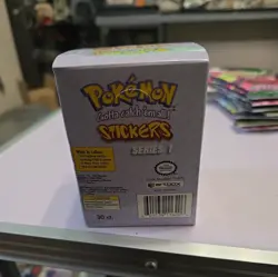 Mint Sealed Booster Box - Vintage 1999 Pokemon Artbox Stickers - 30 Packs Inside - Image 3
