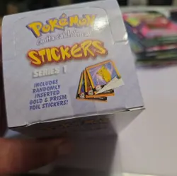 Mint Sealed Booster Box - Vintage 1999 Pokemon Artbox Stickers - 30 Packs Inside - Image 4