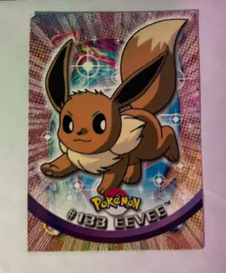 2000 - Topps - Pokemon TV Animation Edition Series 3 Non Holo #133 Eevee - Image 1