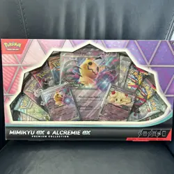 IN HAND Pokemon Trading Card Game Mimikyu ex & Alcremie Premium Collection TCG - Image 1