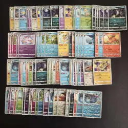 83 Lot Eevee Umbreon Sylveon Leafeon mix holo Gem Pack Pokemon Card SQ A6 - Image 1