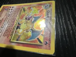 Pokemon TCG Charizard Base Set Holo Unlimited Rare Card 4/102 Damaged - Image 5