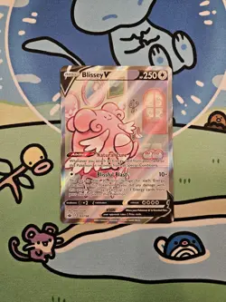 Pokemon TCG: Blissey V Alternate Full Art (184/198) Chilling Reign NM - Image 1