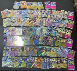 100+ Rare Pokemon Card Lot EX VMAX VSTAR Full Art Holo Japanese & English Mix - Image 2