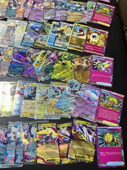 100+ Rare Pokemon Card Lot EX VMAX VSTAR Full Art Holo Japanese & English Mix - Image 3