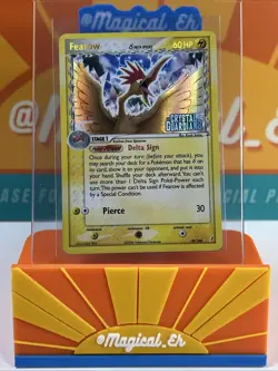 Fearow #18 Reverse Holo Rare Stamped Pokemon Ex Crystal Guardians 2006 MP - Image 1
