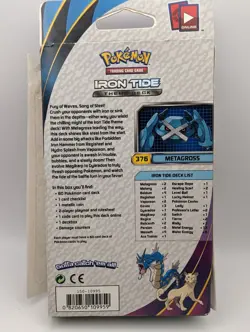 Pokemon: XY Ancient Origins IRON TIDE Theme Deck - Image 2