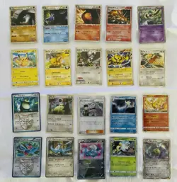Pokemon TCG Japanese Lot of 20, (Pikachu, Raichu, etc) USED - Image 2