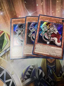 3x Yugioh Vanquish Soul Pantera RA04-EN044 Ultra Rare 1st Edition NM - Image 1