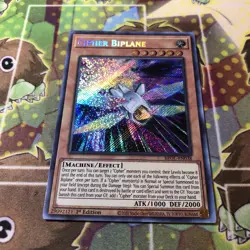 Yugioh - Cipher Biplane (Secret Rare) (1st Edition) - BROL-EN038 (P) - Image 1