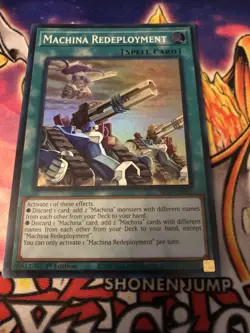 Machina Redeployment (SR10-EN023) - Super Rare - 1st Edition - Image 1