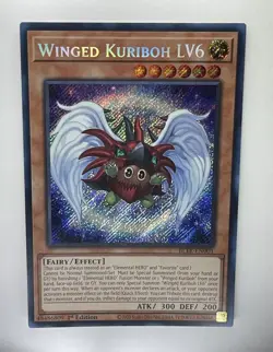 Winged Kuriboh LV6 Secret Rare BLTR-EN001 1st Edition Gem Mint ?? - Image 1
