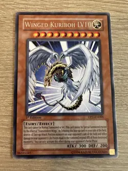 Winged Kuriboh LV10 DP1-EN006 LP Duelist Pack 1: Jaden Yuki-Unlimited Edition... - Image 1
