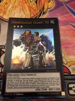 *** Geargiagear Gigant XG 1st Ed *** SDGR-EN034 | ULTRA | YuGiOh! NM - Image 1
