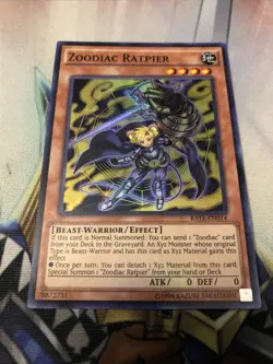 Zoodiac Ratpier RATE-EN014 Unlimited Edition Super Rare NM - Image 1