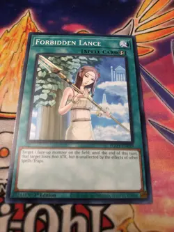 Forbidden Lance (EGO1-EN029) - Common - 1st Edition - Image 1