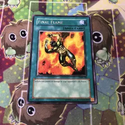 Final Flame | NM | LOB-100 Rare | Yugioh - Image 1
