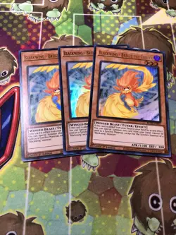 3x Blackwing - Breeze the Zephyr 1st Edition Ultra Rare BLCR-EN061 Yu-Gi-Oh! - Image 1