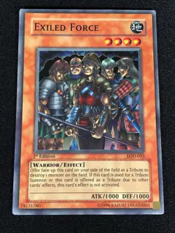 Yugioh Exiled Force LOD-023 1st Super (MP) - Image 1