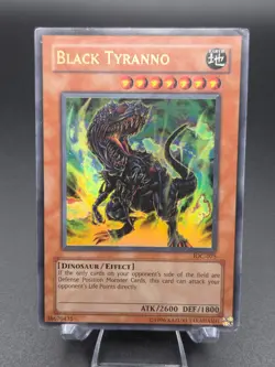Black Tyranno IOC-075 YuGiOh Invasion of Chaos 2004 Ultra Rare - Image 1