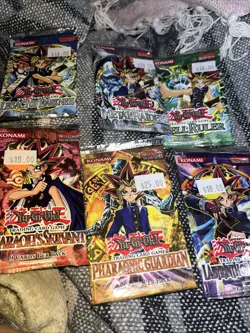 6 Different Original Yu-Gi-Oh Sealed Booster Packs - Image 2