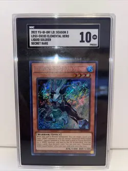 Yu-Gi-Oh! TCG Elemental HERO Liquid Soldier Legendary Duelists: Season 3 SGC 10 - Image 2