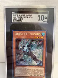 Yu-Gi-Oh! TCG Elemental HERO Liquid Soldier Legendary Duelists: Season 3 SGC 10 - Image 4