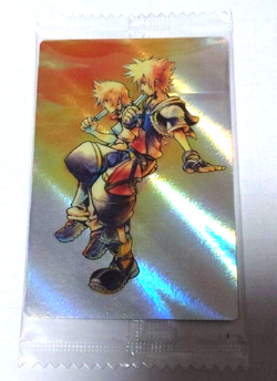 Kingdom Hearts Wafer Card Special Art Foil Japanese NEW - Image 1