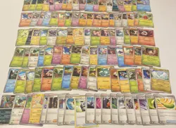 Pokemon Cards Lot. 100+ Card Lot! Lot #149 . Bulk Lot. Starts At A Low Price! - Image 1