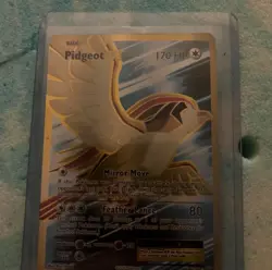 Pokemon TCG Pidgeot EX Full Art Ultra Rare Card Mega M Pidgeot EX 104/108 - Image 1
