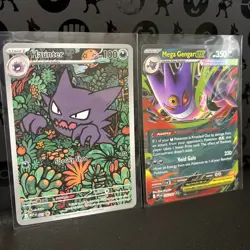 Haunter 027 Promo + Mega Gengar ex 056/094 - Box Fresh - Pokemon Card Lot #884 - Image 1