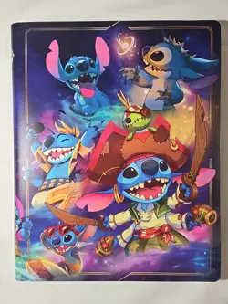 Pokemon Cards Lot In Lorcana Stitch Binder (Ex,blister Striped Holos,pokeballs) - Image 1