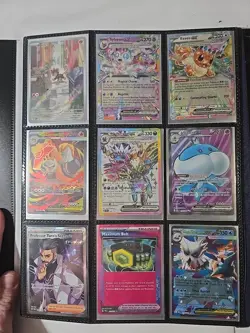 Pokemon Cards Lot In Lorcana Stitch Binder (Ex,blister Striped Holos,pokeballs) - Image 2