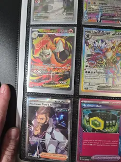 Pokemon Cards Lot In Lorcana Stitch Binder (Ex,blister Striped Holos,pokeballs) - Image 4