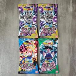 Dragon Ball Super Card Game Vicious Rejuvenation Blister Booster Packs X4 Sealed - Image 1