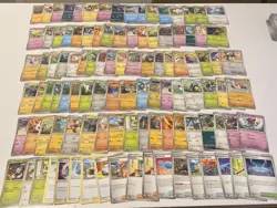 Pokemon Cards Lot. 100+ Card Lot! Lot #144 . Bulk Lot. Starts At A Low Price! - Image 1