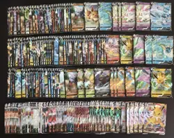 200 Lot Pokemon TCG Chinese Card RR RRR VMAX Umbreon Eevee Sylveon SQ A28 - Image 1